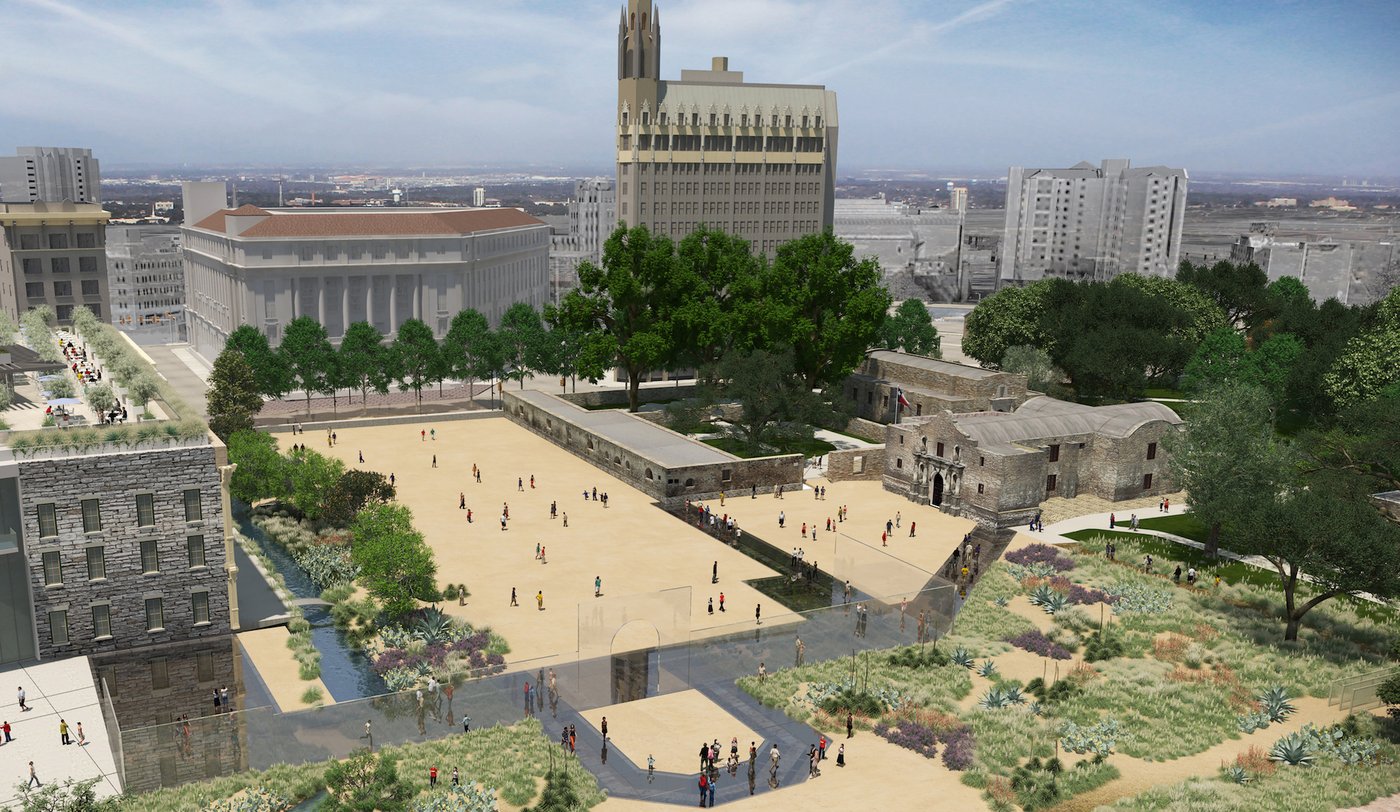Alamo Master Plan - Phase 2B Permanent Work