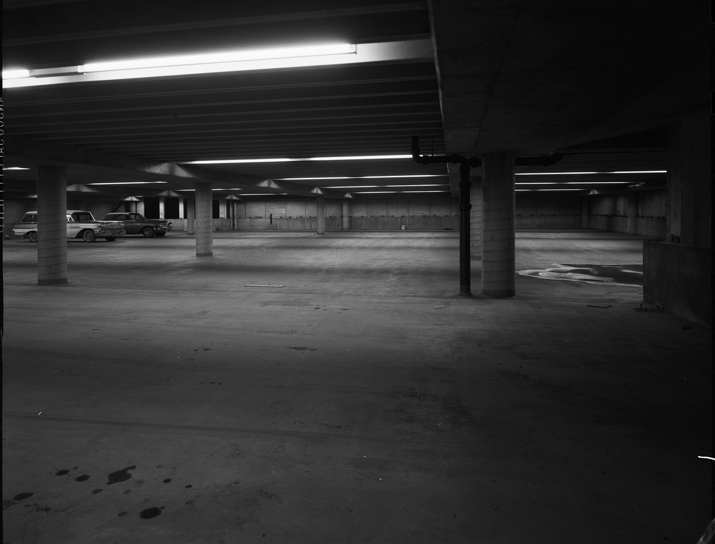 Dallas County Underground Parking Garage