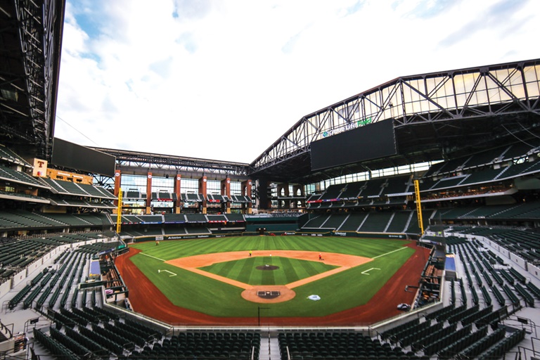 Home Plate Renovations - Rangers Ballpark