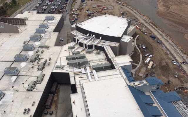 River Spirit Casino Aerial view