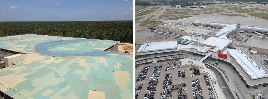 Dallas Love Field and Roof Murals