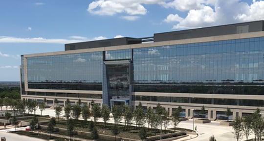Aerial view of Dallas Cowboys Headquarters