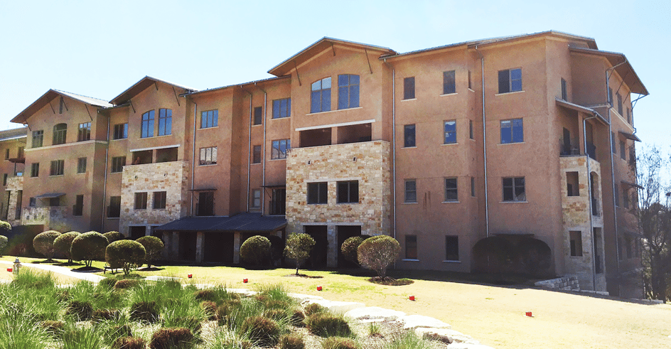 Chamberlin restored forty-eight balconies at The Querencia senior living community in Austin, Texas, to remedy water infiltration.