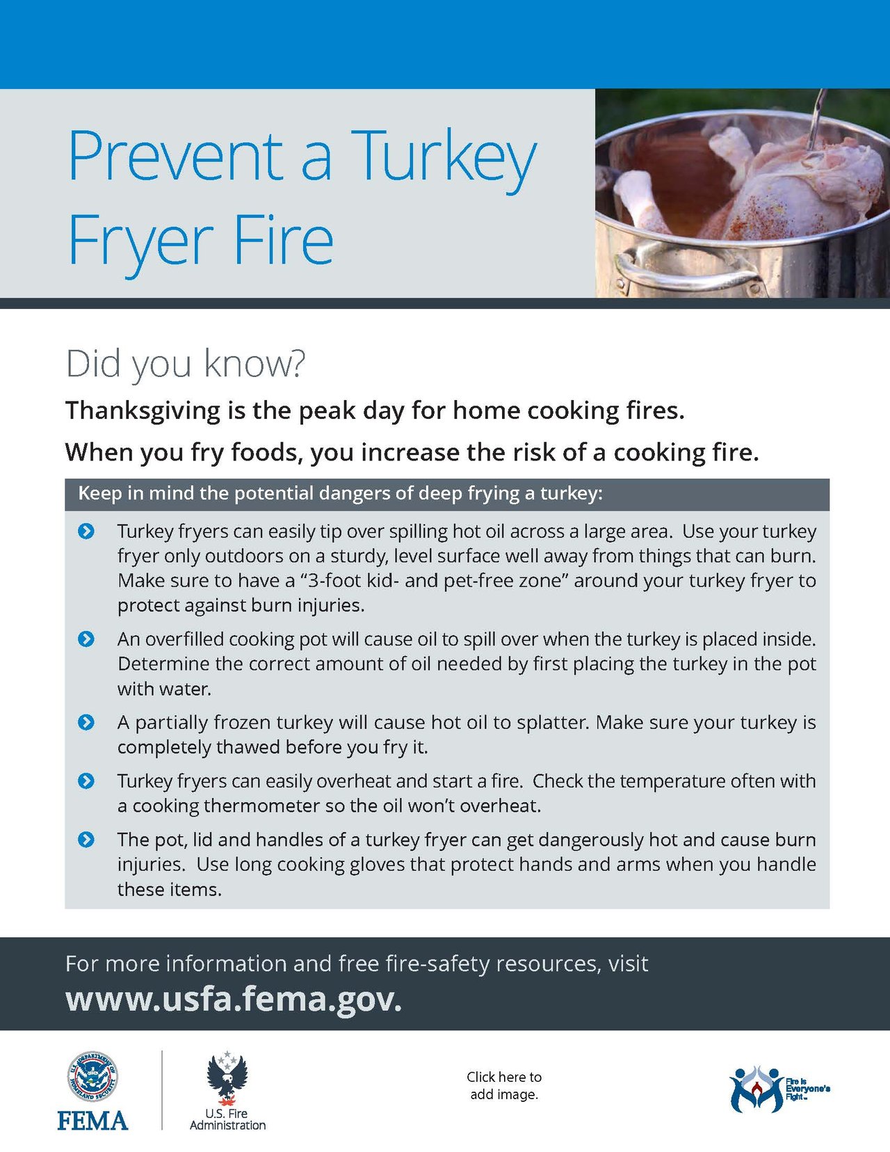 Thanksgiving Safety