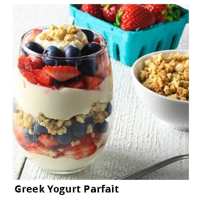 Greek Yogurt Parfait