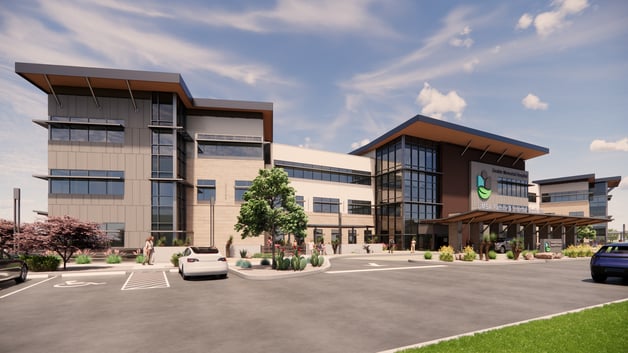 Uvalde Memorial Hospital RHC Expansion Rendering