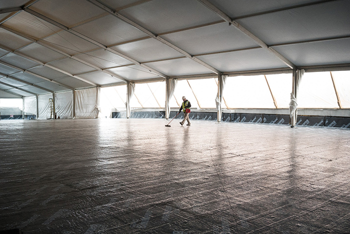 Electronic Leak Detection (ELD) on Waterproofing Membranes