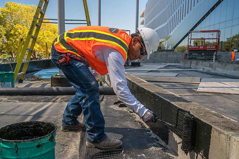 Commercial Waterproofing caulking services